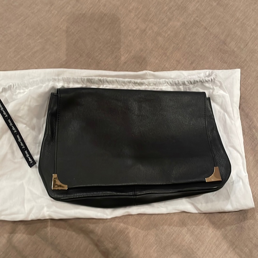 NEW Black Designer Clutch